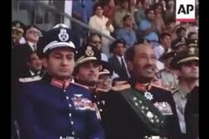 اولین ویدئو از ترور انور سادات رئیس جمهوری وقت مصر