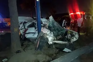 مادر و دختر قربانی تصادف خودرو