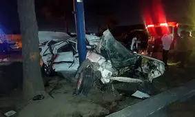 مادر و دختر قربانی تصادف خودرو شدند