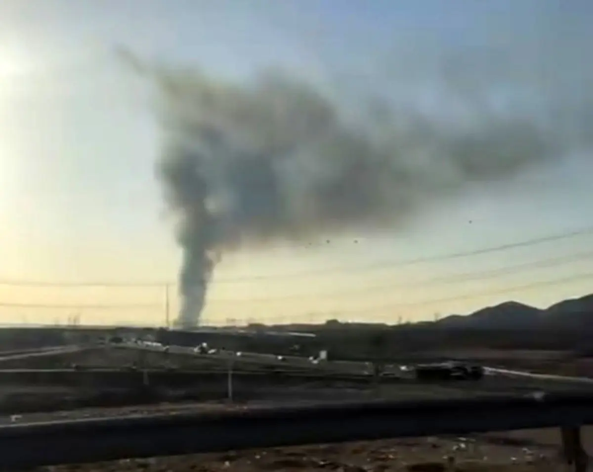 رئیس آتش‌نشانی پرند: دود سیاهی که در حوالی شهر پرند دیده شده حاصل از آتش سوزی نیزارهای اطراف رودخانه شور پرند است