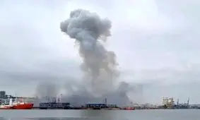 انفجار در بندری در رومانی؛ روسیه: اوکراین مقصر است/ کی اف: مسکو عملیات فریب انجام داد/ ویدئو

