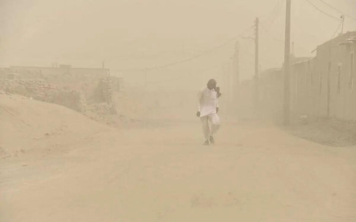 سرعت باد زابل به ۱۱۵ کیلومتر بر ساعت رسید
