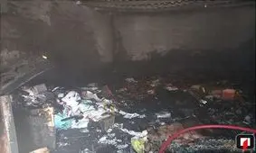 آتش سوزی انبار کارتن در جنوب تهران