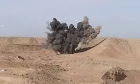 انفجار کنترل شده در محدوده شرق اصفهان