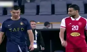 چرا رونالدو پیراهنش را به شهاب زاهدی نداد؟/ ویدئو

