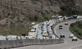 انسداد جاده هراز از شنبه