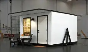 خانه کوچک تاشو و قابل نصب بدون ابزار در ۶۰ دقیقه /تصاویر
