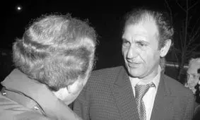  سفر در زمان؛ «اردشیر زاهدی» 85 ساله در یک مهمانی در سوئیس؛ سال 1392/ عکس

