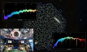 تلسکوپ  طیف‌سنجی چند جرمی ۴ متری «4MOST» اولین نور را دریافت کرد

