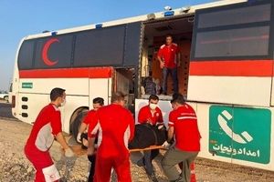حادثه شدید برای اتوبوس زائران اربعین در مرز مهران/ تا این لحظه ۴۳ نفر مصدوم شدند