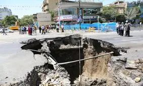 فرونشست زمین در ۴۰۰ دشت ‌ایران