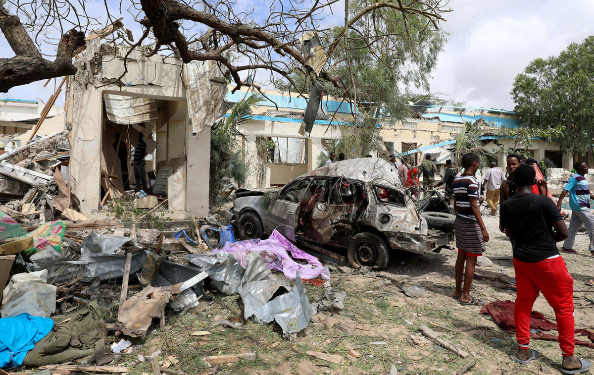 ۱۶ کشته بر اثر انفجار انتحاری در سومالی