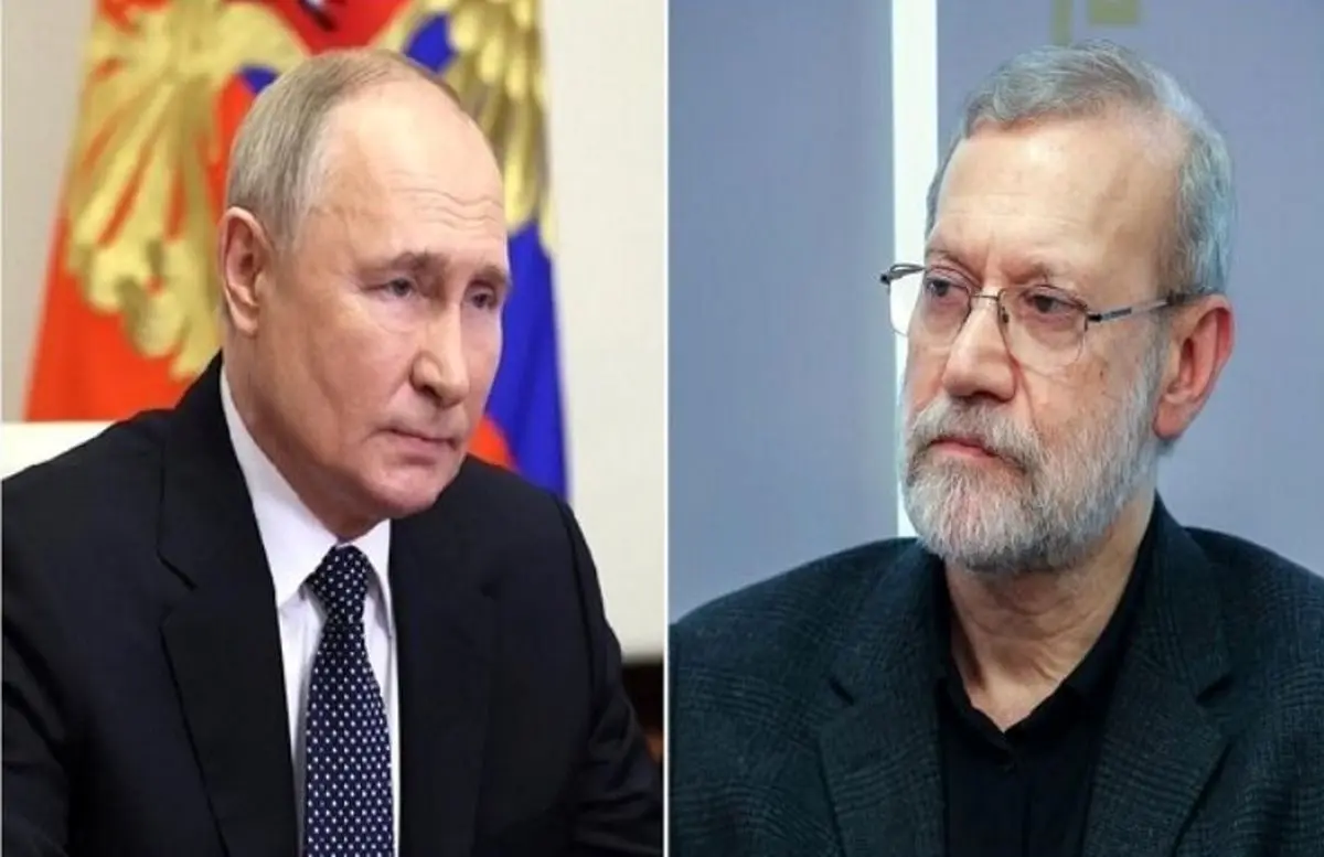 پیام تسلیت پوتین به رهبر انقلاب در پی شهادت علی لاریجانی