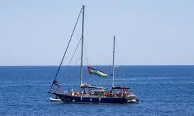 فعال حامی فلسطین: در فاصله ۱۶۰ مایلی از غزه هستیم
