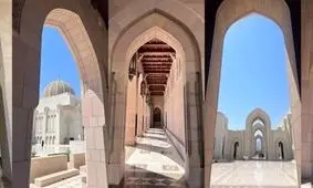 محراب های زیبا از سراسر جهان اسلام در یکی از زیباترین مساجد دنیا: اینجا عمان است 