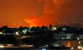 حملات هوایی گسترده اسرائیل به جنوب لبنان

