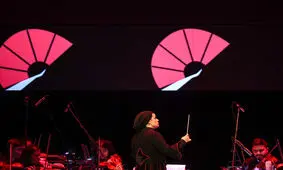 ارکستر دیالوگ و روایت «ناقوس زمان» در تالار وحدت/ گزارش تصویری