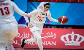 نایب قهرمانی دختران بسکتبالیست کمتر از ۱۶سال ایران در آسیا