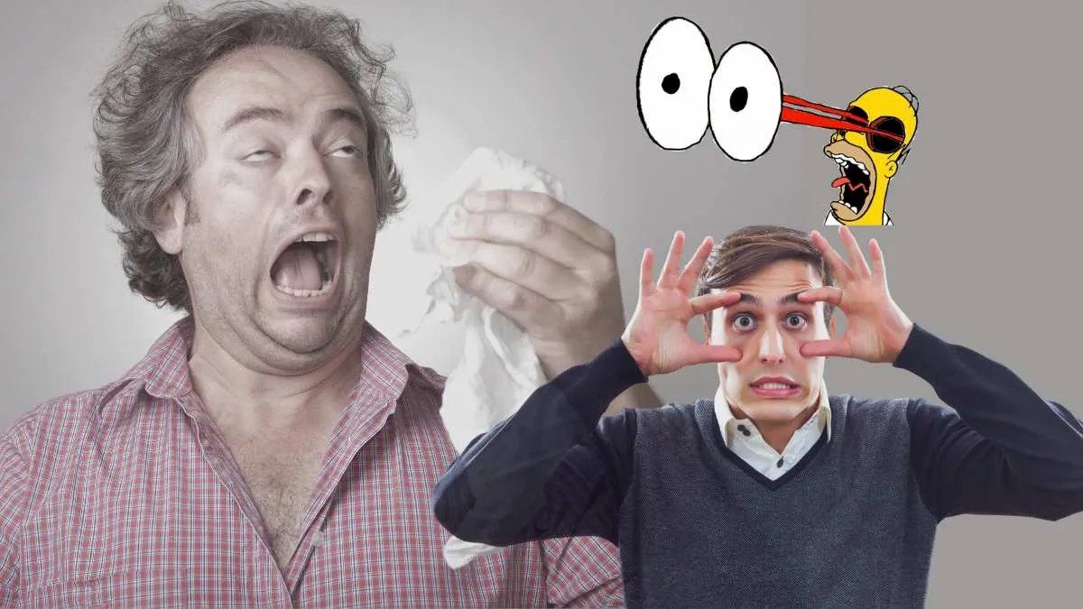 آیا میتوان با چشم باز عطسه کرد؟
