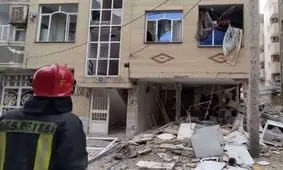 آسیب به ۵۰ خانه طی انفجار گاز شهری در مشهد/ ویدئو