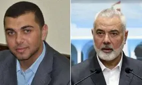 شهادت یکی از فرزندان اسماعیل هنیه در غزه

