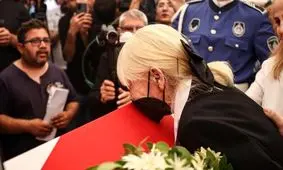 تشییع باشکوه پیکر جونید آرکین