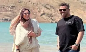  استایل خاص «لیلا بلوکات» و «بهرنگ علوی» در پشت صحنه یک نمایش/ عکس