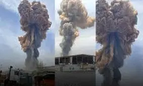 تصاویری جدید از بروز انفجار در بندر شهید رجایی/ ویدئو