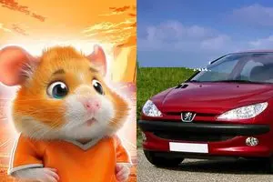 معامله همستر کامبت با پژو ۲۰۶/ ویدئو