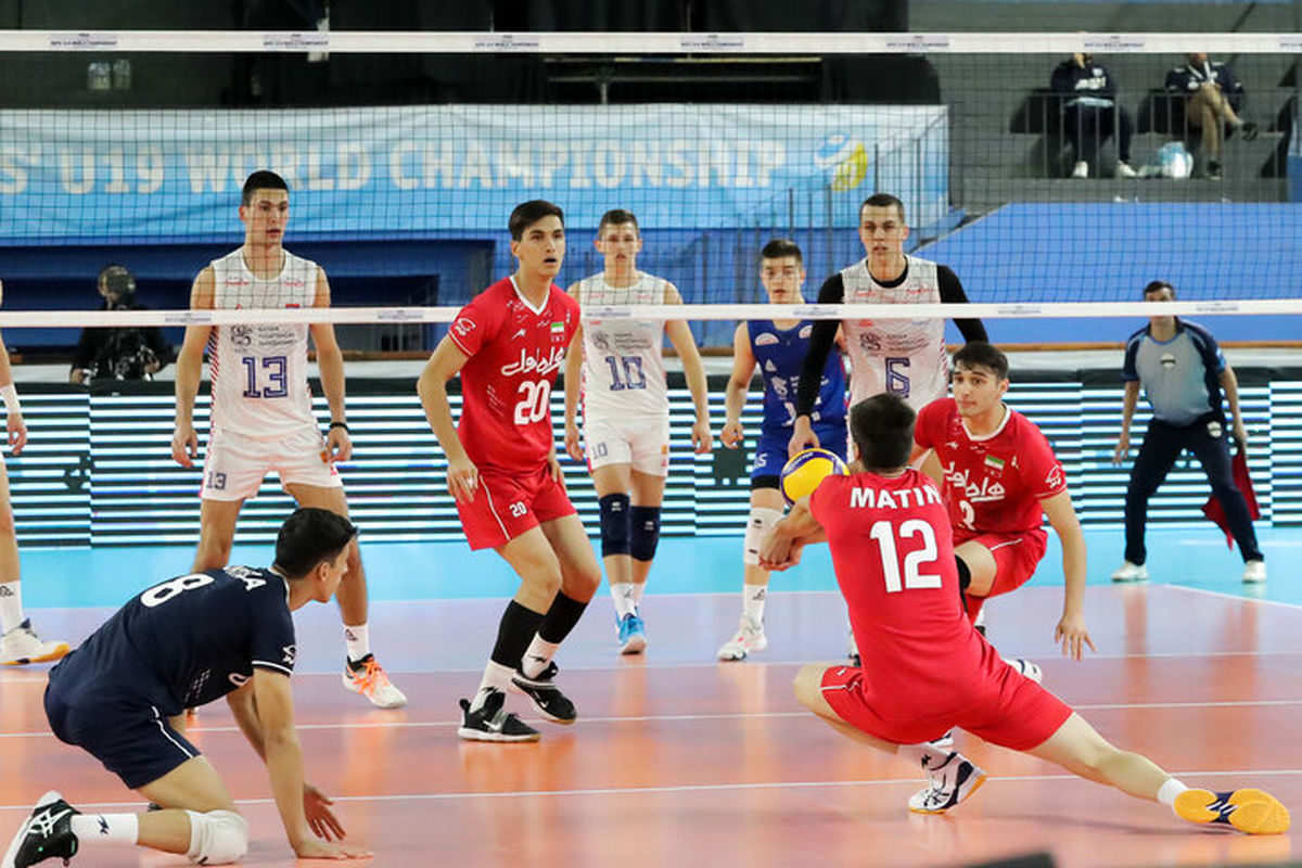 نایب قهرمانی تیم والیبال نوجوانان ایران در رقابت‌های جهانی