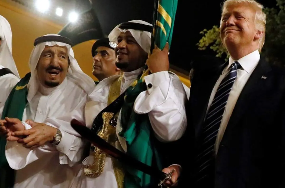 سفر مهم ترامپ به عربستان/ پشت پرده تغییر نام خلیج فارس/ آمریکا به دنبال خریدن ریاض است!