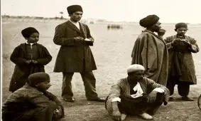 سفر در زمان؛ گاری بستنی‌فروشی در تهران عصر قاجار 