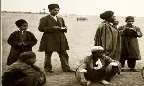 سفر در زمان؛ گاری بستنی‌فروشی در تهران عصر قاجار 
