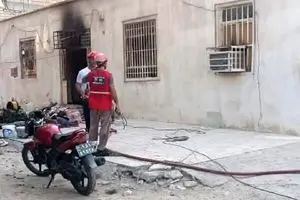 ۶ نفر در آتش‌سوزی منزل مسکونی در بندرعباس جان باختند