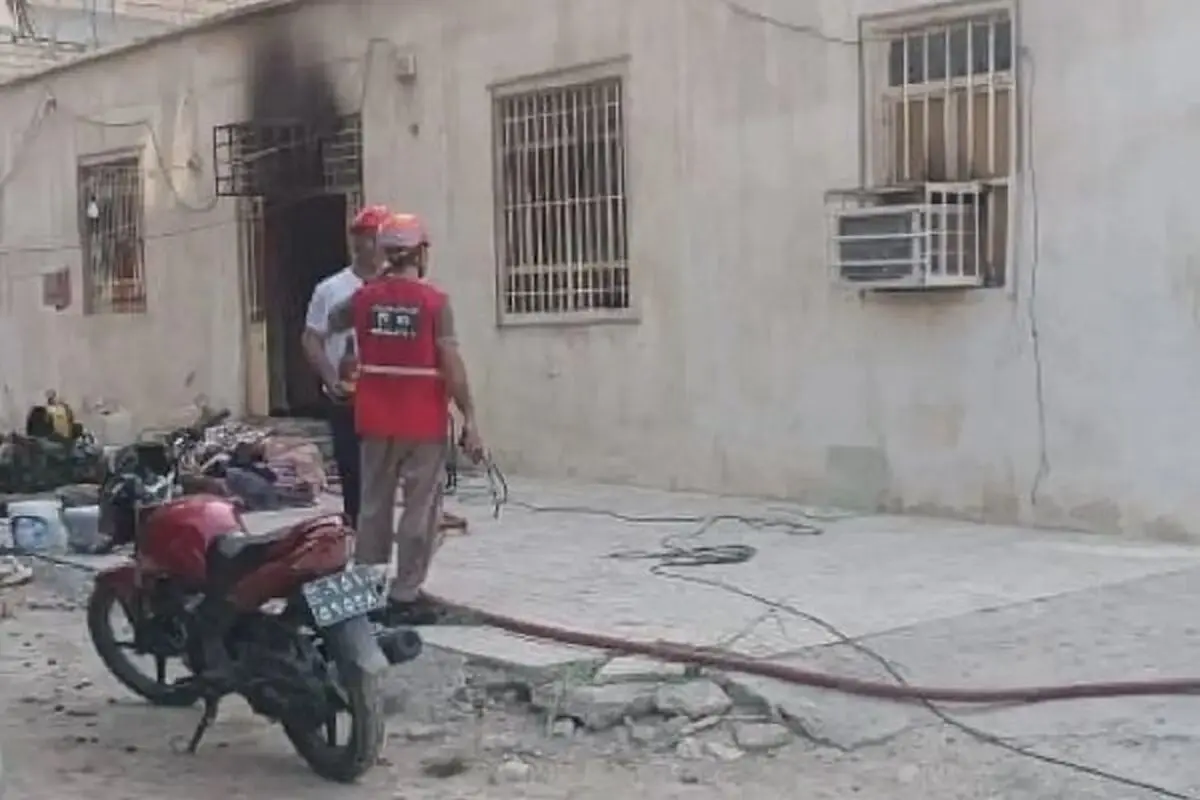 ۶ نفر در آتش‌سوزی منزل مسکونی در بندرعباس جان باختند

