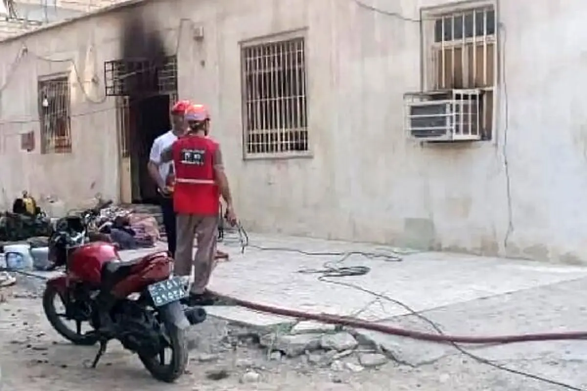 ۶ نفر در آتش‌سوزی منزل مسکونی در بندرعباس جان باختند

