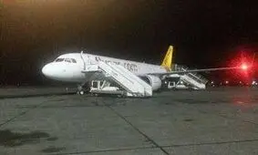 فرود اضطراری پرواز تهران به قشم هواپیمایی تابان در فرودگاه بندرعباس