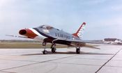 جنگنده F-100 Super Sabre اولین جت مافوق صوت جهان