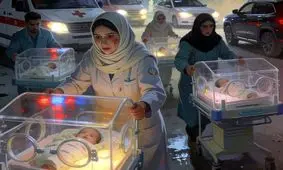 جنایت آمریکایی-صهیونی در بیمارستان گاندی | عکس