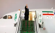 پزشکیان عشق‌آباد را به مقصد تهران ترک کرد

