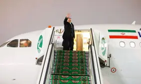 پزشکیان عشق‌آباد را به مقصد تهران ترک کرد

