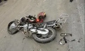 مرگ موتورسوار در برخورد با خودروی حمل زباله