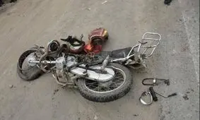 مرگ موتورسوار در برخورد با خودروی حمل زباله