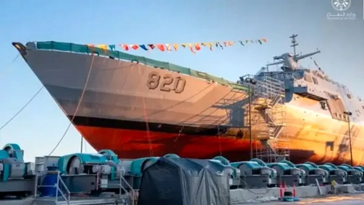 عربستان رزم‌ناو اعلی‌حضرت ملک سعود را به آب انداخت/ ویدئو

