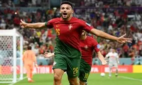 گلباران سوییس با درخشش ستاره ۲۱ ساله پرتغال/ یاران رونالدو حریف مراکش شدند
