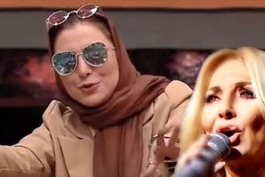 پیام عاشقانه رویا میرعلمی به گوگوش/ ویدئو