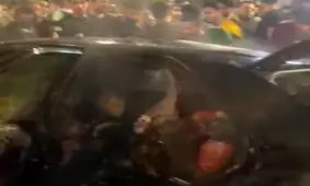 مرگ خانم جوان در خودروی زانتیا/ ویدئو