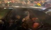 مرگ خانم جوان در خودروی زانتیا/ ویدئو