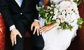 مراسم عروسی در کلیسای آب‌گرفته در فیلیپین/ ویدئو