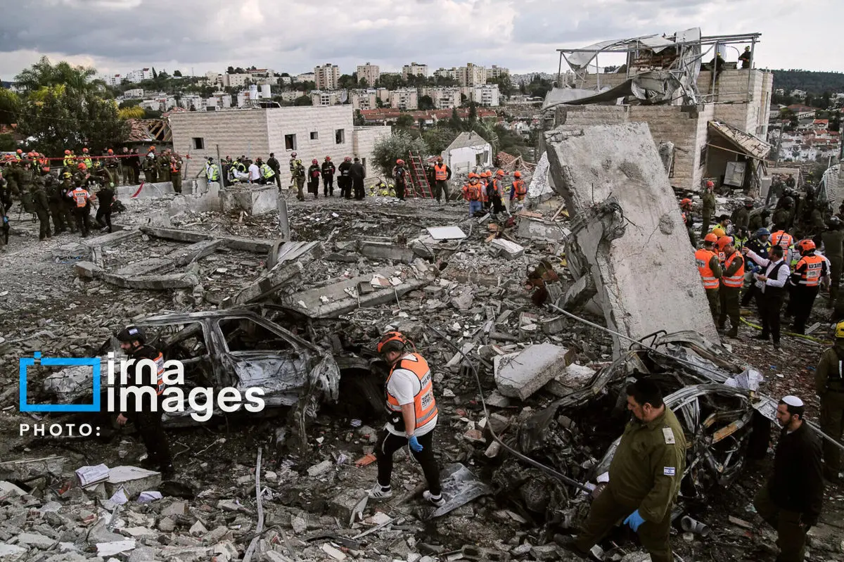 حمله موشکی صبح امروز ایران به اسرائیل/ ویدئو

